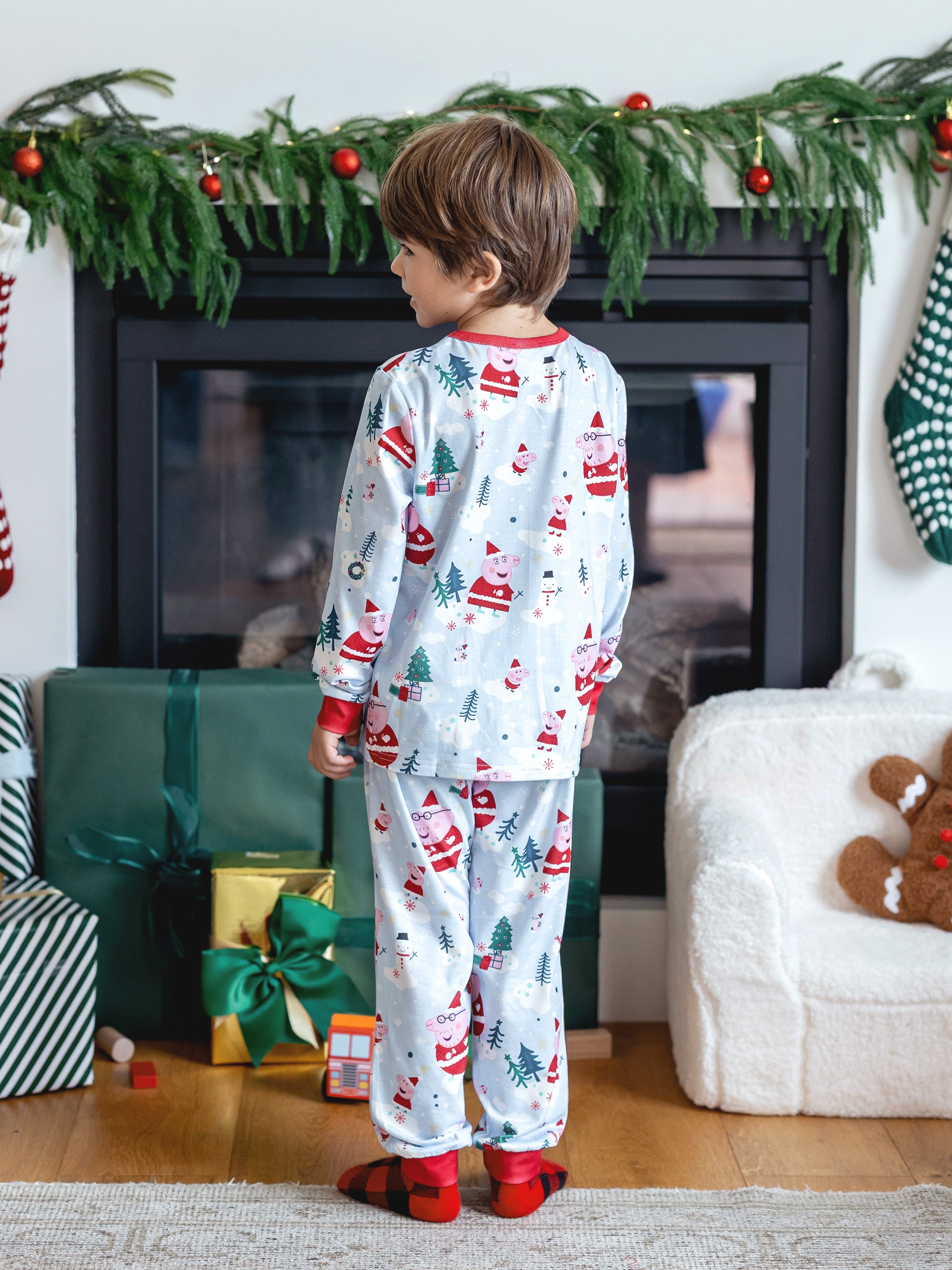 Pyjama Vetement Peppa Pig Garcon Ensemble Pyjama Assorti Peppa Pig