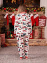 Pyjama Famille Noël 2025 - Manches Longues Imprimé "Baby Merry", Polyester - 7