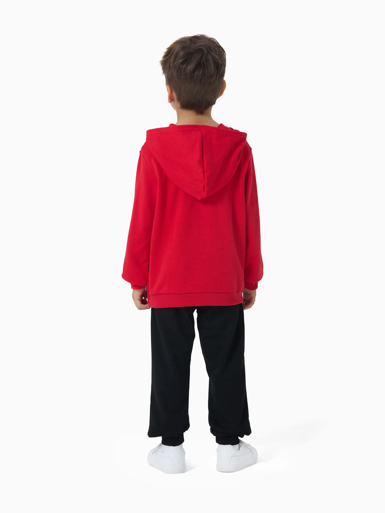 Marvel Toddler Boy Spider-Man Hoodie Sweatshirt Red