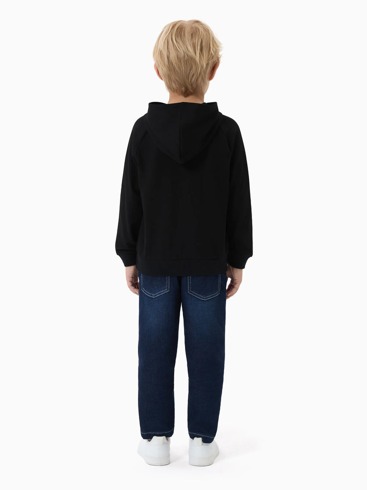 Marvel Kleinkind/Kinder Junge Superheld Kapuzenpullover mit Charakterdruck  schwarz