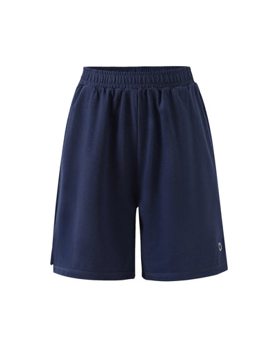 PatPat Rapidair Activewear Short de sport respirant à séchage rapide avec poches pour garçon Bleu foncé