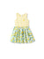 Fresh Market Toddler Girl Lemon Print Dress Yellow+White