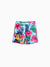 Toddler Boy PAW Patrol Large Flower All-over Print Swim Trunks Roseo