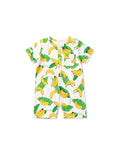 Fresh Market Baby Boy Banana Print Romper Yellow
