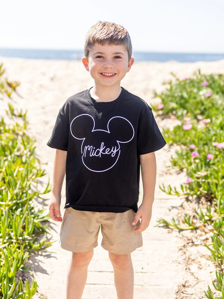 Daddy and Me Disney Mickey and Friends Family matching 1pc Mickey Mouse Allover Print Sporty Dress/Cotton Top /Romper
Expression Casual Suits Family Set 3pcs Cotton Unisex Black