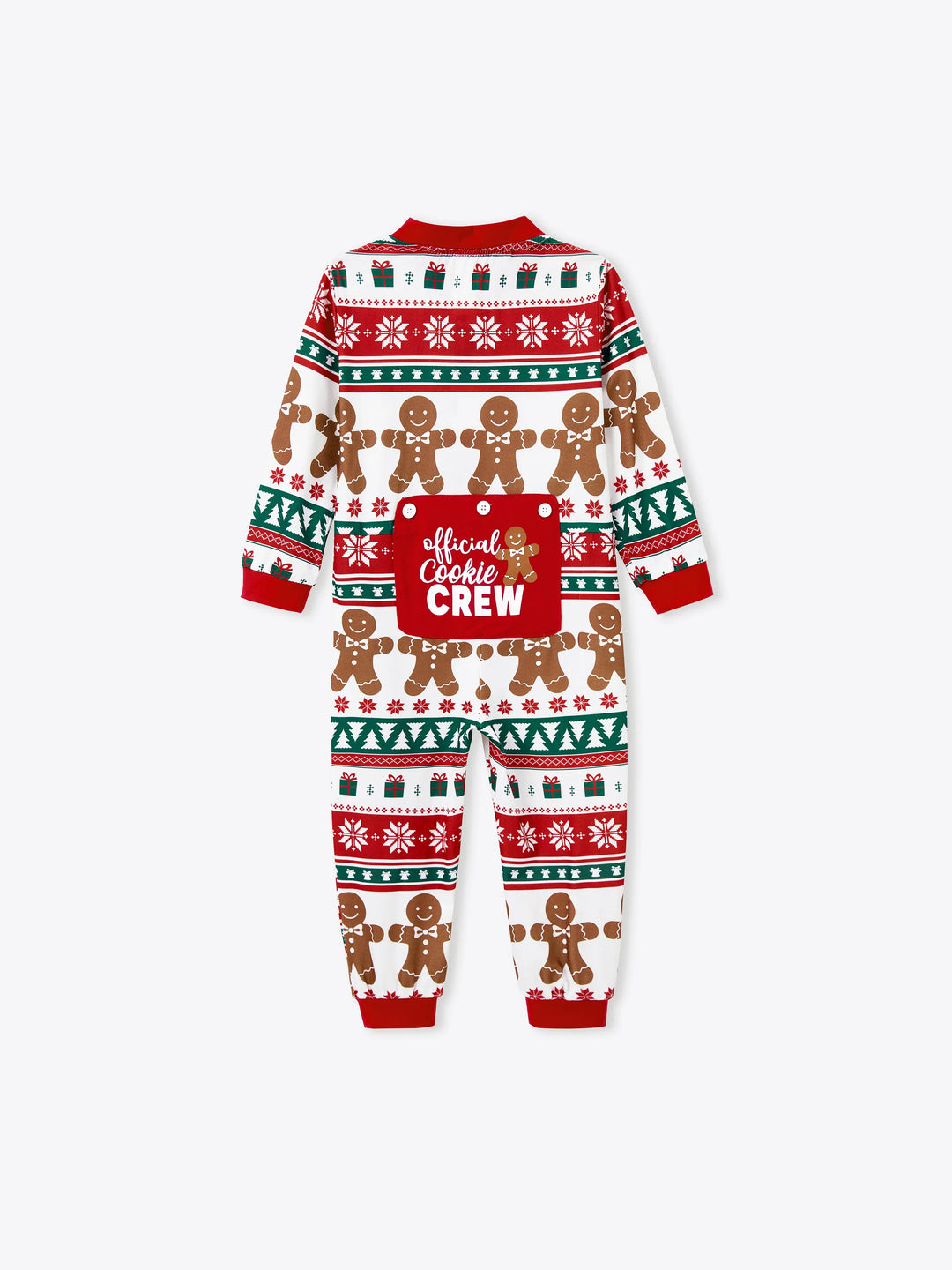 Conjunto de pijama familiar navideño a juego, pijama con estampado de cuadros navideños de jengibre y calcetines navideños rojos