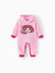 Toy Story Baby Girl Jessie Double-sided Fleece Hooded Jumpsuit Pink