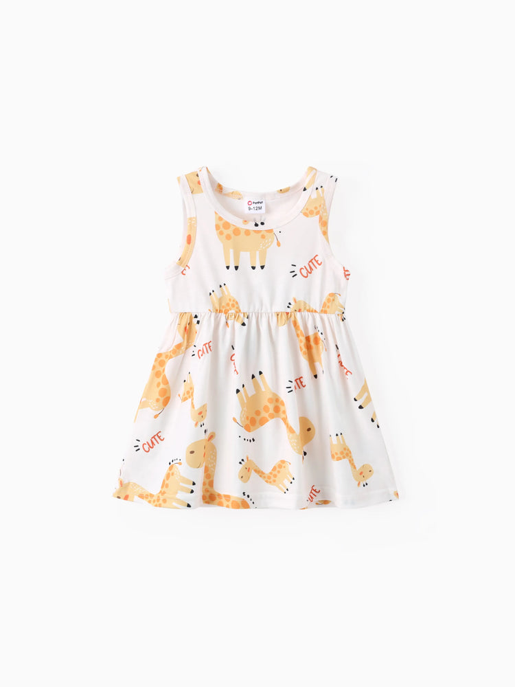 2 Stück Baby Mädchen Rosa Strickjacke und Elefantendruck Kleid Set Ingwer-2