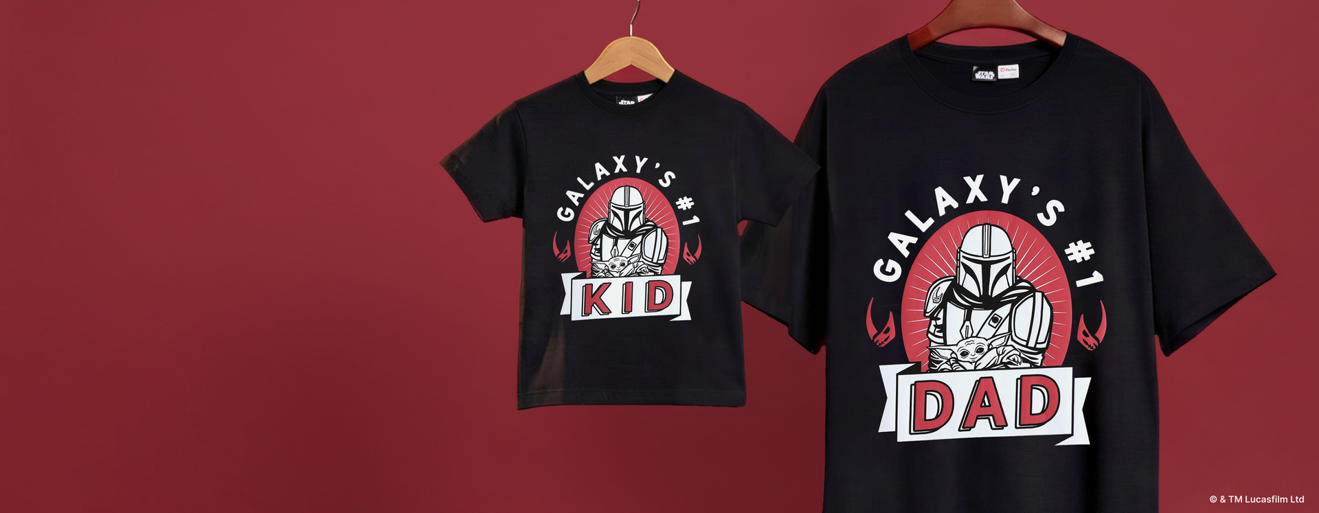 Matching styles for Father's Day