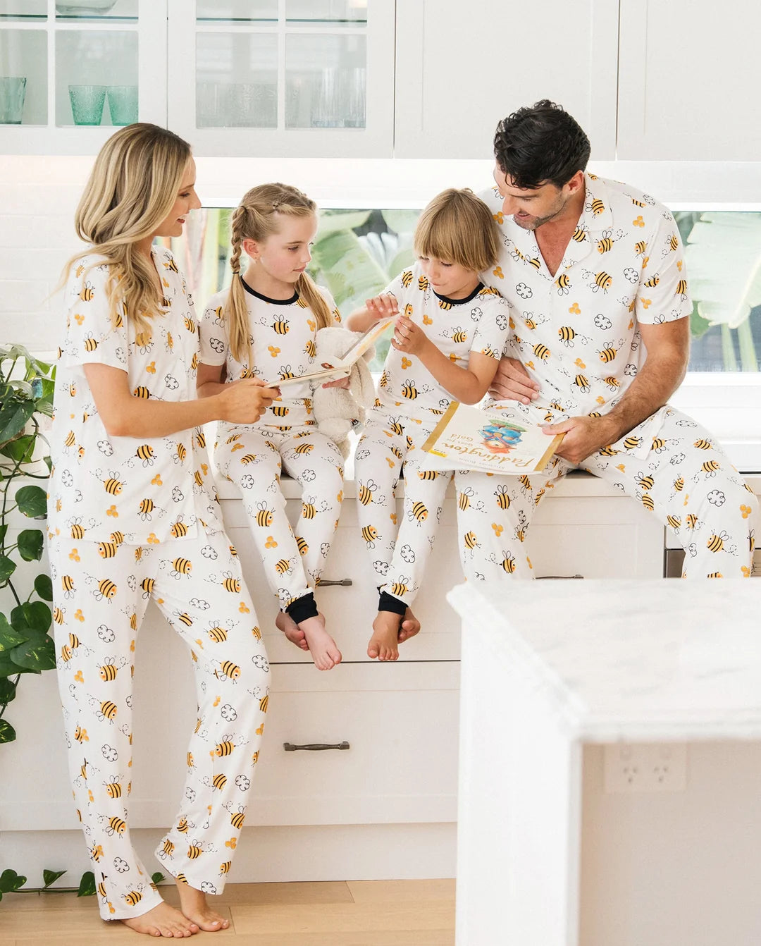 Somehow, everyone’s in the same print.